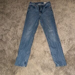GAP Women's Curvy 90s Straight Leg High Rise Jeans